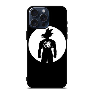 GOKU DRAGON BALL BLACK WHITE iPhone 15 Pro Max Case GOKU DRAGON BALL BLACK WHITE iPhone 15 Pro Max Case