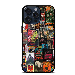 HORROR MOVIE COMPILATION POSTER iPhone 15 Pro Max Case