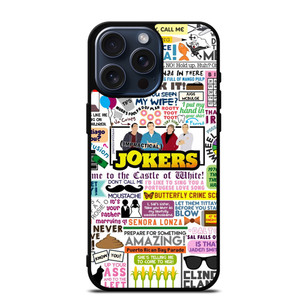 IMPRACTICAL JOKERS QUOTES iPhone 15 Pro Max Case IMPRACTICAL JOKERS QUOTES iPhone 15 Pro Max Case