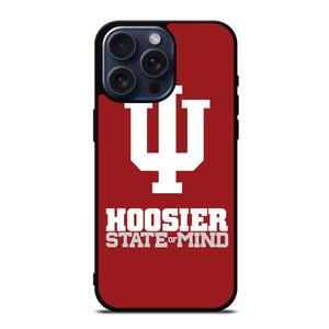 INDIANA HOOSIER STATE OF MIND iPhone 15 Pro Max Case INDIANA HOOSIER STATE OF MIND iPhone 15 Pro Max Case