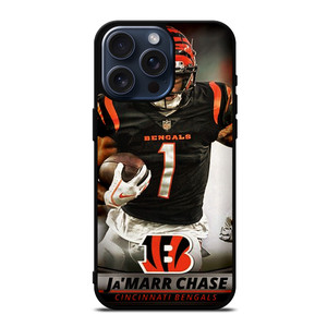 JA'MARR CHASE CINCINNATI BENGALS iPhone 15 Pro Max Case