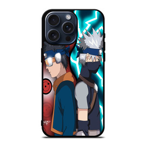KAKASHI AND OBITO KIDS iPhone 15 Pro Max Case