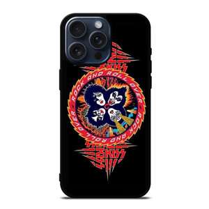 KISS BAND ROCK AND ROLL OVER iPhone 15 Pro Max Case