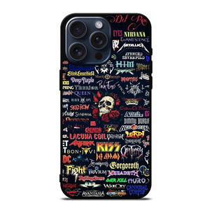 LEGEND OF ROCK BAND iPhone 15 Pro Max Case