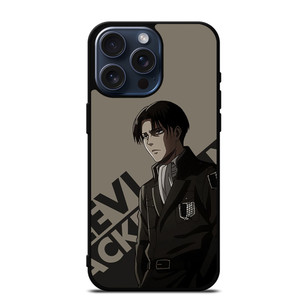 LEVI ACKERMAN ATTTACK ON TITAN ANIME MANGA iPhone 15 Pro Max Case