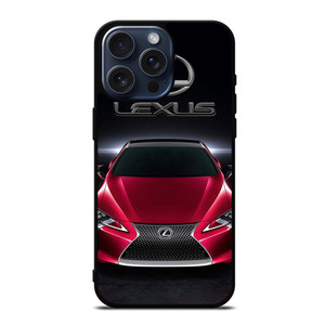 LEXUS RED CAR LOGO iPhone 15 Pro Max Case
