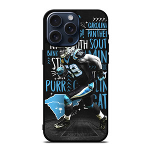 LUKE KUECHLY CAROLINA PANTHERS iPhone 15 Pro Max Case