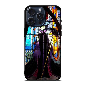 MALEFICENT DISNEY SLEEPING BEAUTY GLASS iPhone 15 Pro Max Case MALEFICENT DISNEY SLEEPING BEAUTY GLASS iPhone 15 Pro Max Case