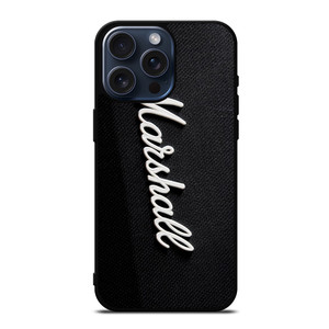 MARSHALL SPEAKER LOGO iPhone 15 Pro Max Case MARSHALL SPEAKER LOGO iPhone 15 Pro Max Case