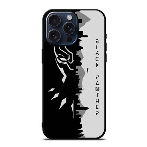 MARVEL BLACK PANTHER BLACK AND WHITE iPhone 15 Pro Max Case MARVEL BLACK PANTHER BLACK AND WHITE iPhone 15 Pro Max Case