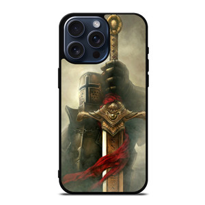 MEDIEVAL KNIGHT TEMPLAR iPhone 15 Pro Max Case MEDIEVAL KNIGHT TEMPLAR iPhone 15 Pro Max Case