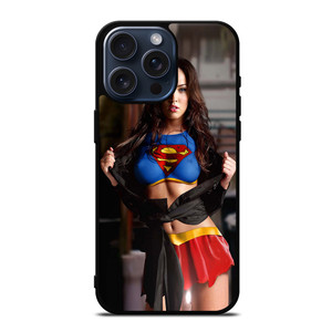 MEGAN FOX SUPER GIRL iPhone 15 Pro Max Case