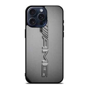 MERCEDES AMG LOGO CHROME EMBLEM iPhone 15 Pro Max Case MERCEDES AMG LOGO CHROME EMBLEM iPhone 15 Pro Max Case