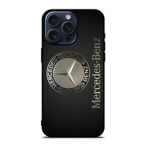 MERCEDES BENZ CAR LOGO iPhone 15 Pro Max Case MERCEDES BENZ CAR LOGO iPhone 15 Pro Max Case