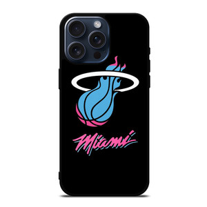 MIAMI HEAT ARTWORK iPhone 15 Pro Max Case MIAMI HEAT ARTWORK iPhone 15 Pro Max Case