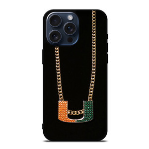 MIAMI HURRICANES TURNOVER CHAIN iPhone 15 Pro Max Case MIAMI HURRICANES TURNOVER CHAIN iPhone 15 Pro Max Case