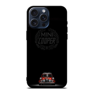 MINI COOPER CAR CLASSIC LOGO iPhone 15 Pro Max Case