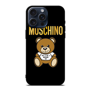 MOSCHINO TEDDY BEAR CUTE iPhone 15 Pro Max Case MOSCHINO TEDDY BEAR CUTE iPhone 15 Pro Max Case