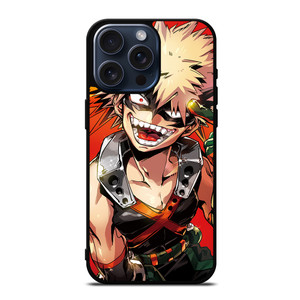 MY HERO ACADEMIA BOKU NO HERO BAKUGOU iPhone 15 Pro Max Case MY HERO ACADEMIA BOKU NO HERO BAKUGOU iPhone 15 Pro Max Case