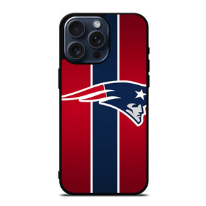 NEW ENGLAND PATRIOTS LOGO STRIPE iPhone 15 Pro Max Case