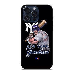 NEW YORK YANKEES BASEBALL MLB LOGO iPhone 15 Pro Max Case NEW YORK YANKEES BASEBALL MLB LOGO iPhone 15 Pro Max Case