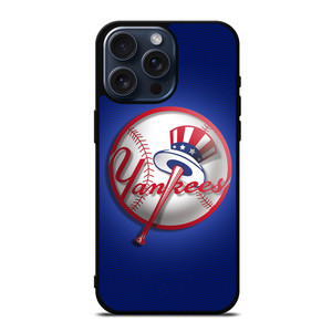 NEW YORK YANKEES RETRO LOGO iPhone 15 Pro Max Case NEW YORK YANKEES RETRO LOGO iPhone 15 Pro Max Case