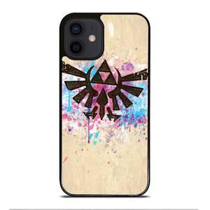 TRIFORCE SPLASH EMBLEM ART iPhone 12 Mini Case