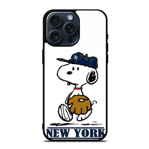 NEW YORK YANKEES SNOOPY iPhone 15 Pro Max Case