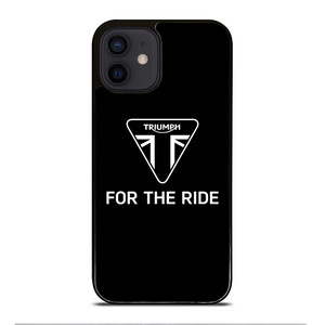TRIUMPH FOR THE RIDE LOGO iPhone 12 Mini Case TRIUMPH FOR THE RIDE LOGO iPhone 12 Mini Case