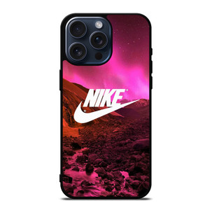NIKE LOGO AURORA PURPLE iPhone 15 Pro Max Case NIKE LOGO AURORA PURPLE iPhone 15 Pro Max Case