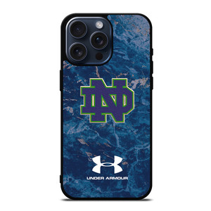 NOTRE DAME FIGHTING FOOTBALL UNDER ARMOUR iPhone 15 Pro Max Case NOTRE DAME FIGHTING FOOTBALL UNDER ARMOUR iPhone 15 Pro Max Case
