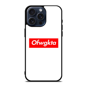 ODD FUTURE OFWGKTA SUPREME iPhone 15 Pro Max Case