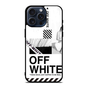 OFF WHITE ARTWORK iPhone 15 Pro Max Case OFF WHITE ARTWORK iPhone 15 Pro Max Case