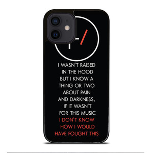 TWENTY ONE PILOTS LYRIC iPhone 12 Mini Case TWENTY ONE PILOTS LYRIC iPhone 12 Mini Case