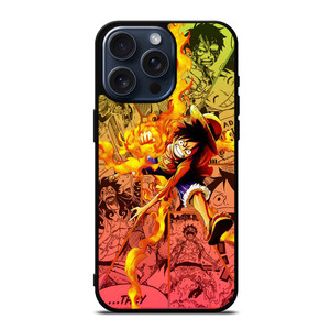 ONE PIECE LUFFY FIRE PUNCH iPhone 15 Pro Max Case ONE PIECE LUFFY FIRE PUNCH iPhone 15 Pro Max Case