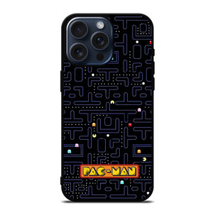 PAC MAN MAP BATTLE iPhone 15 Pro Max Case PAC MAN MAP BATTLE iPhone 15 Pro Max Case