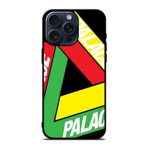 PALACE BIG LOGO RED YELLOW GREEN iPhone 15 Pro Max Case PALACE BIG LOGO RED YELLOW GREEN iPhone 15 Pro Max Case
