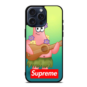PATRICK SUPREME HAWAII iPhone 15 Pro Max Case PATRICK SUPREME HAWAII iPhone 15 Pro Max Case