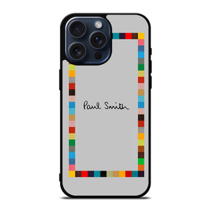 PAUL SMITH FASHION LOGO iPhone 15 Pro Max Case