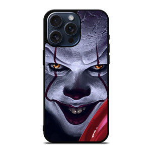 PENNYWISE CLOWN IT CHAPTER TWO iPhone 15 Pro Max Case PENNYWISE CLOWN IT CHAPTER TWO iPhone 15 Pro Max Case