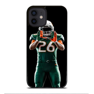 UM MIAMI HURRICANES FOOTBALL iPhone 12 Mini Case