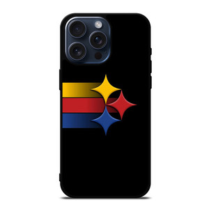 PITTSBURGH STEELERS STAR LOGO iPhone 15 Pro Max Case PITTSBURGH STEELERS STAR LOGO iPhone 15 Pro Max Case