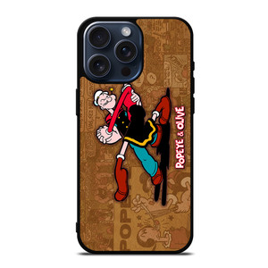 POPEYE AND OLIVE DANCE iPhone 15 Pro Max Case POPEYE AND OLIVE DANCE iPhone 15 Pro Max Case