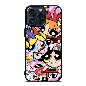 POWER PUFF GIRL CARTOON iPhone 15 Pro Max Case