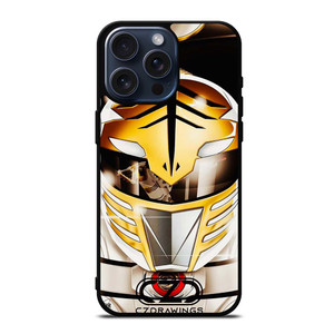 POWER RANGERS WHITE iPhone 15 Pro Max Case POWER RANGERS WHITE iPhone 15 Pro Max Case