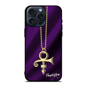 PRINCE PURPLE RAIN LOGO 2 iPhone 15 Pro Max Case PRINCE PURPLE RAIN LOGO 2 iPhone 15 Pro Max Case