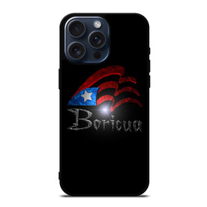 PUERTO RICO FLAG BORICUA iPhone 15 Pro Max Case PUERTO RICO FLAG BORICUA iPhone 15 Pro Max Case