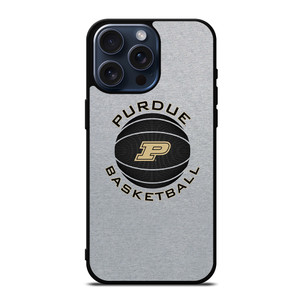 PURDUE UNIVERSITY BASKETBALL LOGO iPhone 15 Pro Max Case