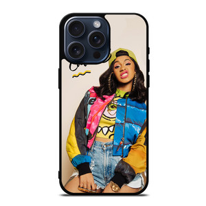 RAPPER CARDI B iPhone 15 Pro Max Case RAPPER CARDI B iPhone 15 Pro Max Case