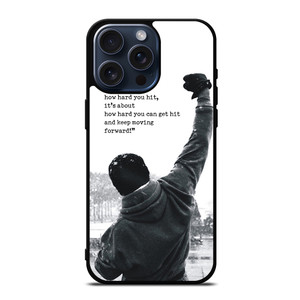 ROCKY MOTIVATIONAL QUOTES iPhone 15 Pro Max Case ROCKY MOTIVATIONAL QUOTES iPhone 15 Pro Max Case